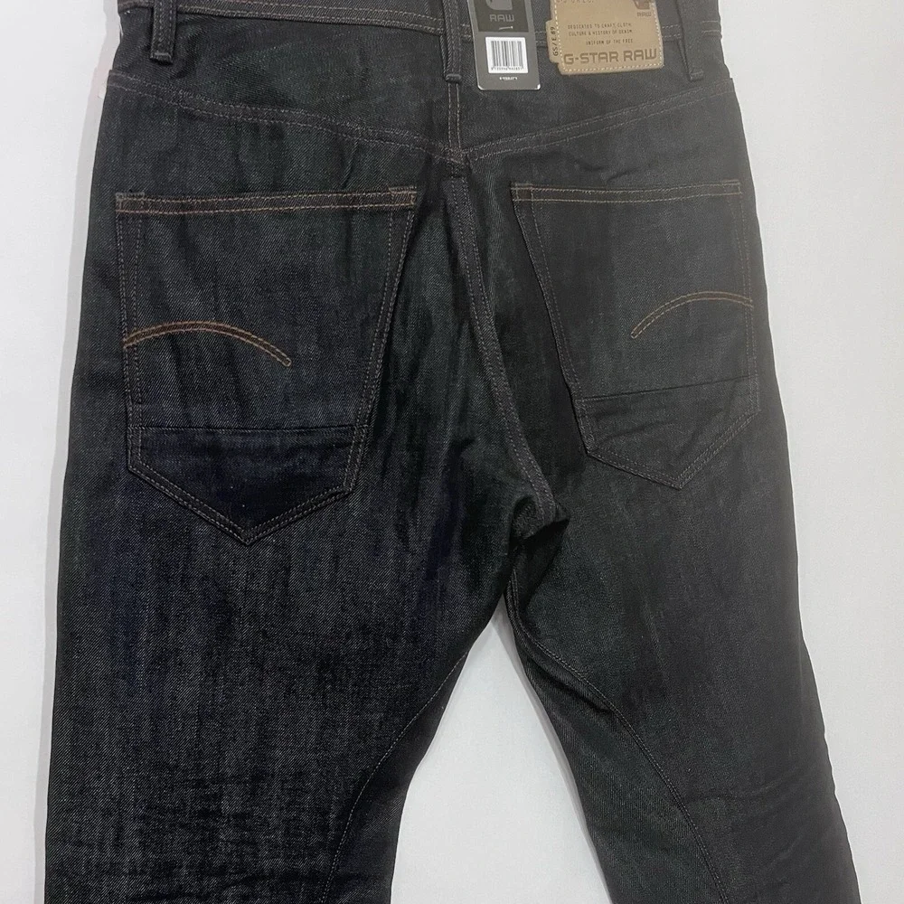 G-Star Raw Design Button Fly Jeans Men 31x32 Arc 3D KIR Denim Organic 2.0‎ Blue